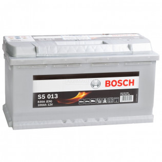 BOSCH S5 013 (100R), 830 А, 100 Ач, 0 091S50130