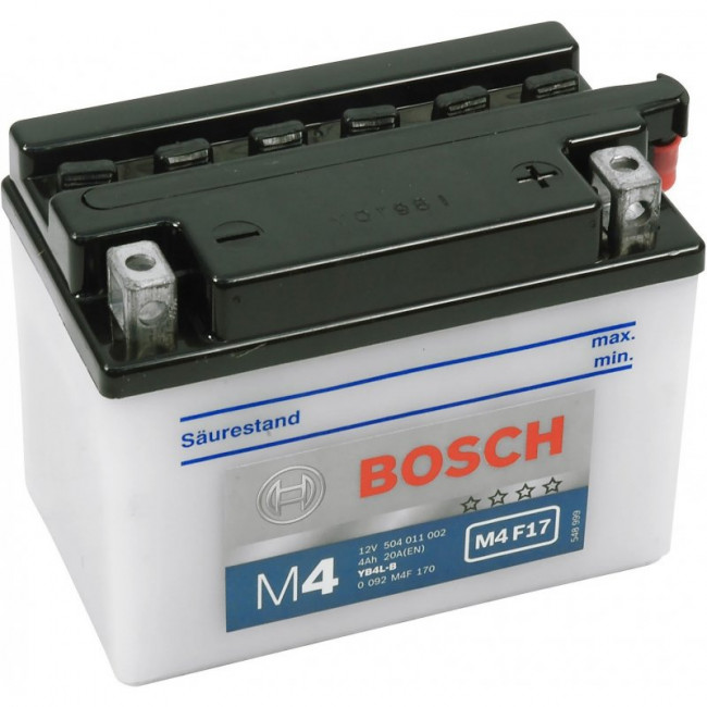 Bosch Funstart FreshPack, 12 В, 4 А/ч, 20 А, 0092M4F170