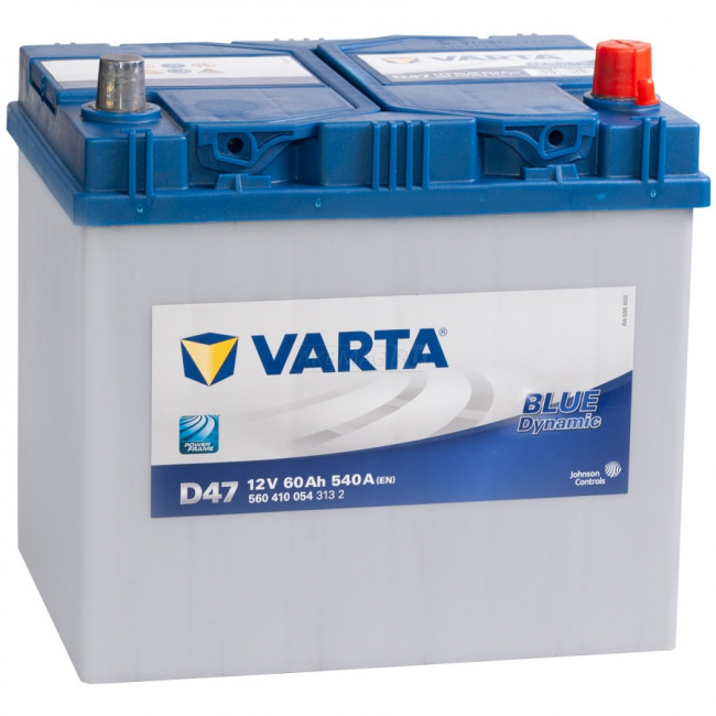 VARTA Blue D47 (60R), 540 А, 60 Ач, 5604100543122
