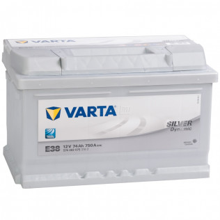 VARTA Silver E38 (74R), 750 А, 74 Ач, 5744020753162