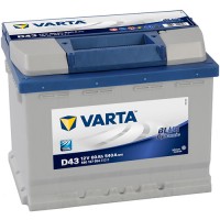 VARTA Blue D43 (60L), 540 А, 60 Ач, 5601270543122